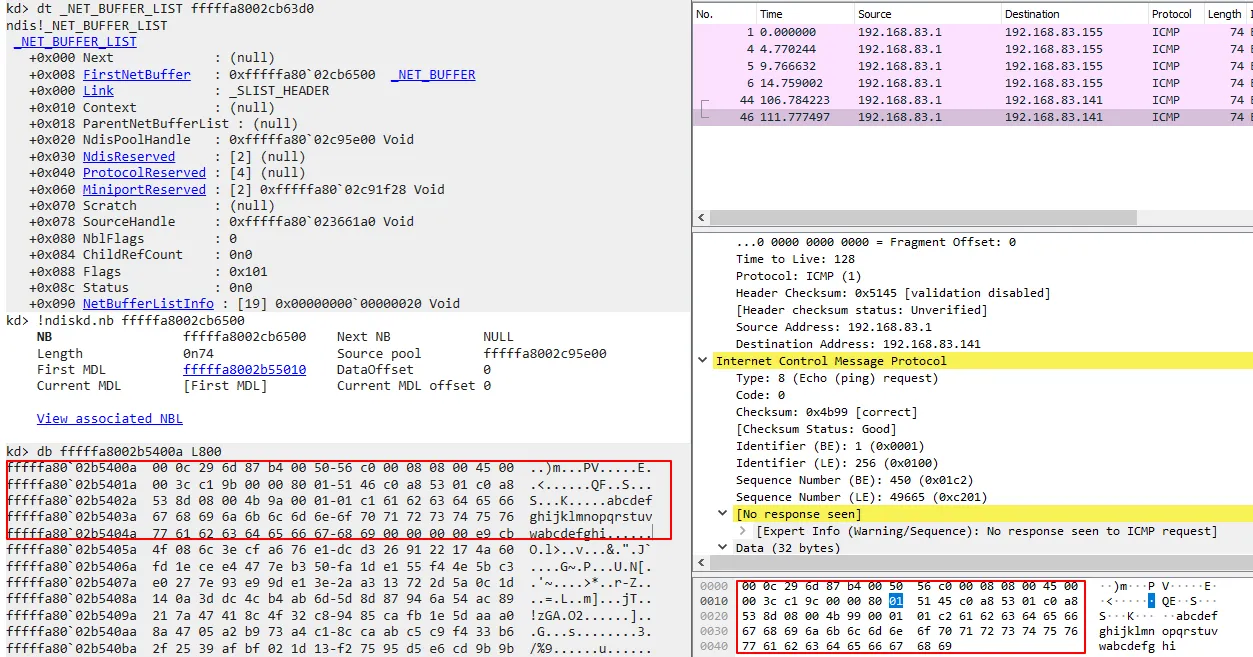 NET_BUFFER_LIST 结构